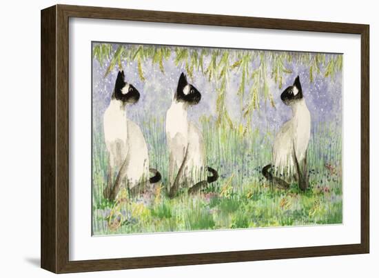 Cat Kins-Suzi Kennett-Framed Giclee Print