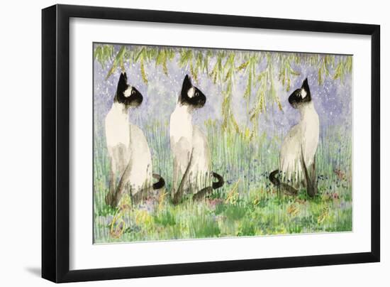 Cat Kins-Suzi Kennett-Framed Giclee Print