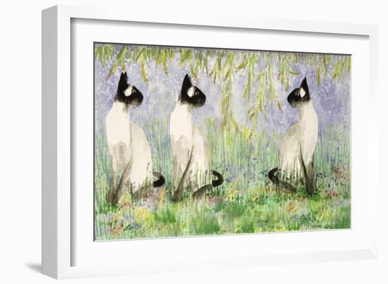Cat Kins-Suzi Kennett-Framed Giclee Print