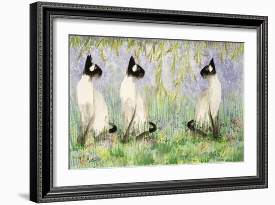 Cat Kins-Suzi Kennett-Framed Giclee Print