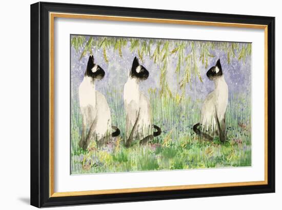 Cat Kins-Suzi Kennett-Framed Giclee Print