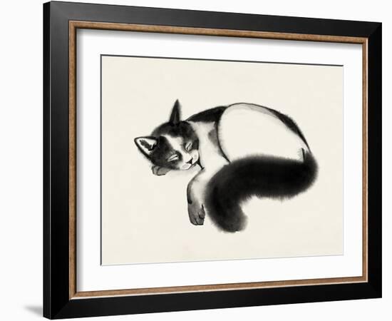 Cat Laze I-Grace Popp-Framed Art Print