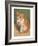 Cat Licking Paw-null-Framed Art Print