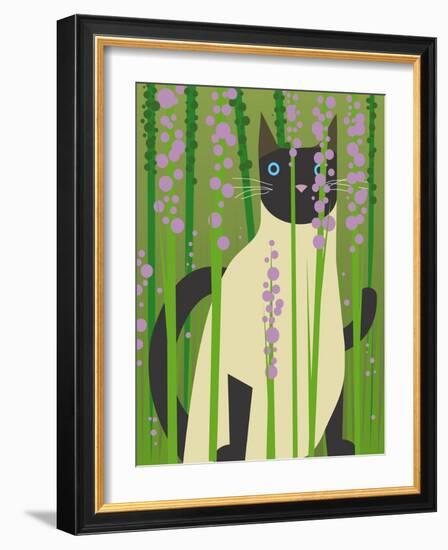 Cat Look 4-Artistan-Framed Art Print