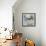 Cat Lounge-Wyanne-Framed Premier Image Canvas displayed on a wall