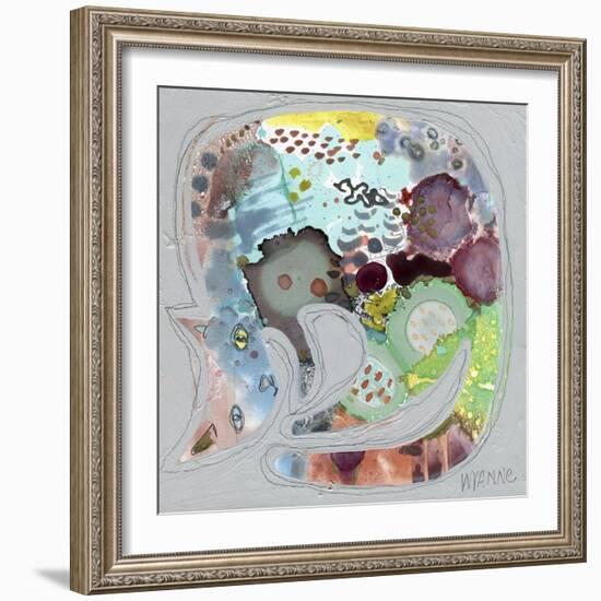 Cat Lounge-Wyanne-Framed Giclee Print