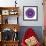 Cat Mandala X-David Sheskin-Framed Giclee Print displayed on a wall