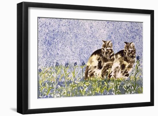 Cat Mint-Suzi Kennett-Framed Giclee Print