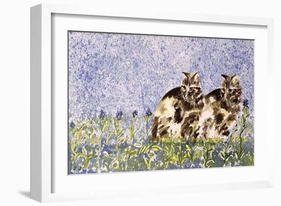 Cat Mint-Suzi Kennett-Framed Giclee Print