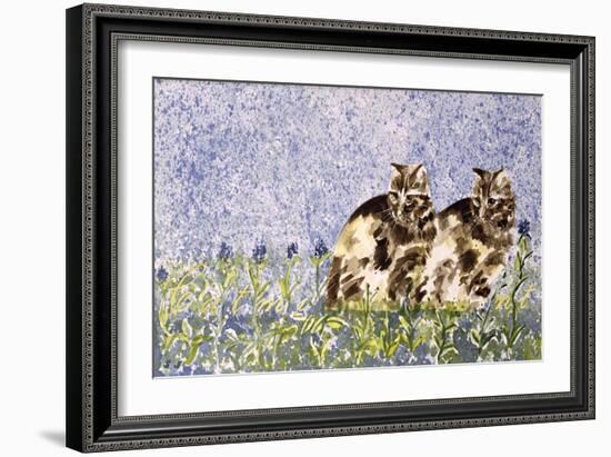 Cat Mint-Suzi Kennett-Framed Giclee Print