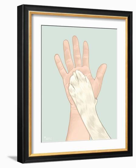 Cat Mom IV-Tara Royle-Framed Art Print