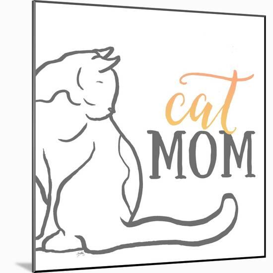 Cat Mom-Elizabeth Medley-Mounted Art Print