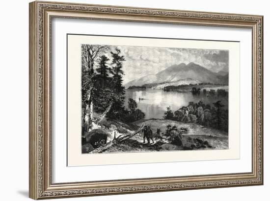 Cat Mountain, Lake George Usa-null-Framed Giclee Print