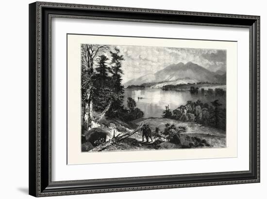 Cat Mountain, Lake George Usa-null-Framed Giclee Print