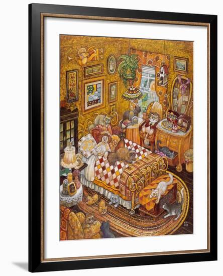 Cat Nap-Bill Bell-Framed Giclee Print