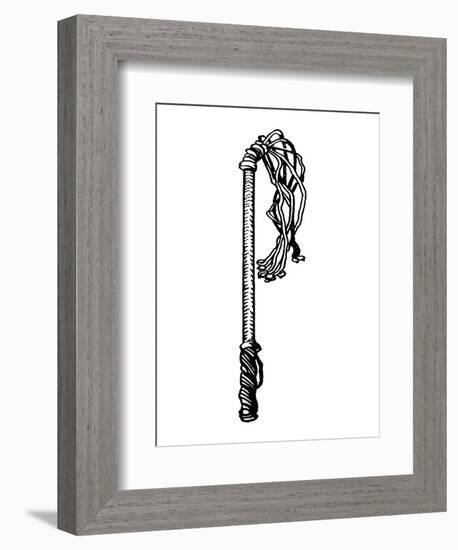 Cat-o’-nine-tails Used For Flogging-George Alfred Williams-Framed Art Print