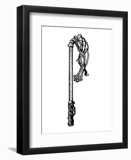 Cat-o’-nine-tails Used For Flogging-George Alfred Williams-Framed Art Print