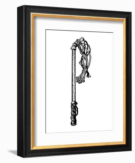 Cat-o’-nine-tails Used For Flogging-George Alfred Williams-Framed Art Print