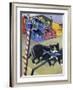 Cat of Burano (Chat de Burano)-Isy Ochoa-Framed Giclee Print