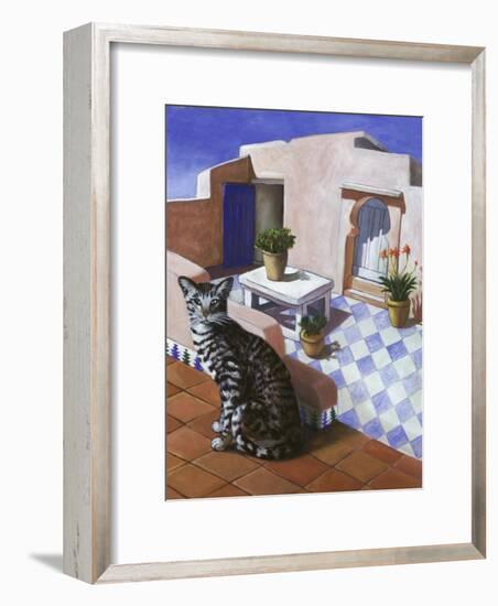 Cat of Morocco (Chat Du Maroc)-Isy Ochoa-Framed Giclee Print