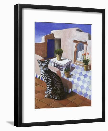 Cat of Morocco (Chat Du Maroc)-Isy Ochoa-Framed Giclee Print