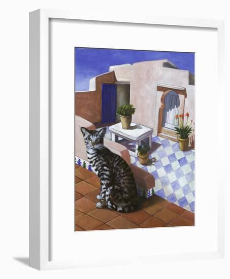 Cat of Morocco (Chat Du Maroc)-Isy Ochoa-Framed Giclee Print