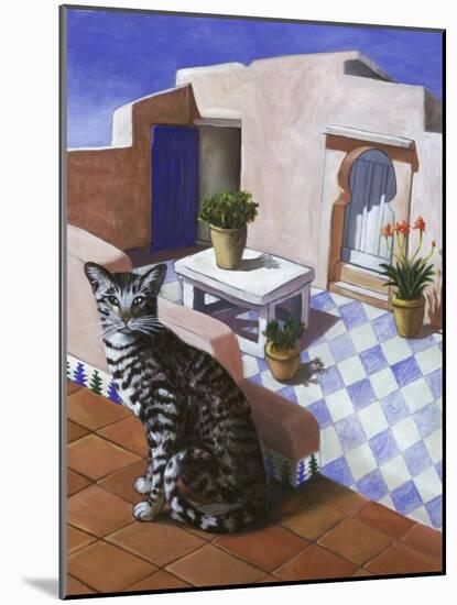 Cat of Morocco (Chat Du Maroc)-Isy Ochoa-Mounted Giclee Print