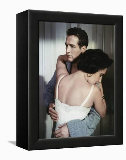 Cat on a Hot Tin Roof 1958 Directed by Richard Brooks Elizabeth Taylor and Paul Newman-null-Framed Stretched Canvas