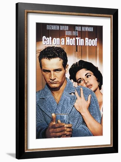 Cat on a Hot Tin Roof, 1958-null-Framed Premium Giclee Print