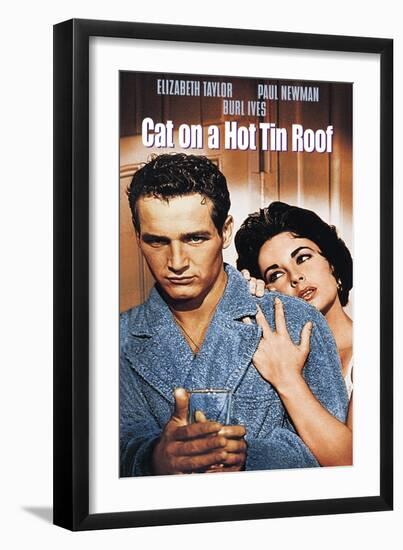 Cat on a Hot Tin Roof, 1958-null-Framed Premium Giclee Print