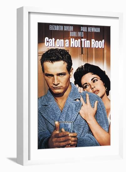 Cat on a Hot Tin Roof, 1958-null-Framed Premium Giclee Print