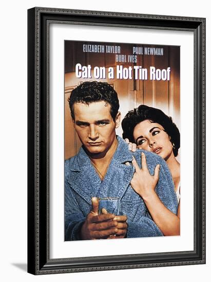 Cat on a Hot Tin Roof, 1958-null-Framed Premium Giclee Print