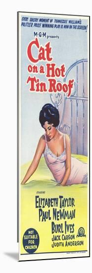 Cat on a Hot Tin Roof, 1958-null-Mounted Art Print