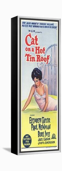 Cat on a Hot Tin Roof, 1958-null-Framed Stretched Canvas