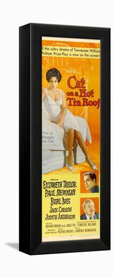 Cat on a Hot Tin Roof, 1958-null-Framed Stretched Canvas