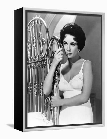 Cat on a Hot Tin Roof, Elizabeth Taylor, 1958-null-Framed Stretched Canvas