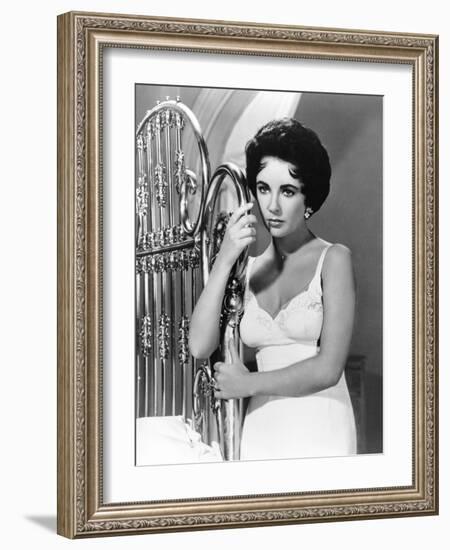 Cat on a Hot Tin Roof, Elizabeth Taylor, 1958-null-Framed Photo