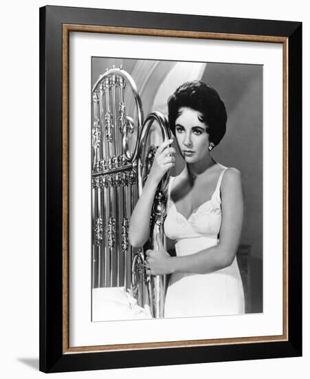 Cat on a Hot Tin Roof, Elizabeth Taylor, 1958-null-Framed Photo