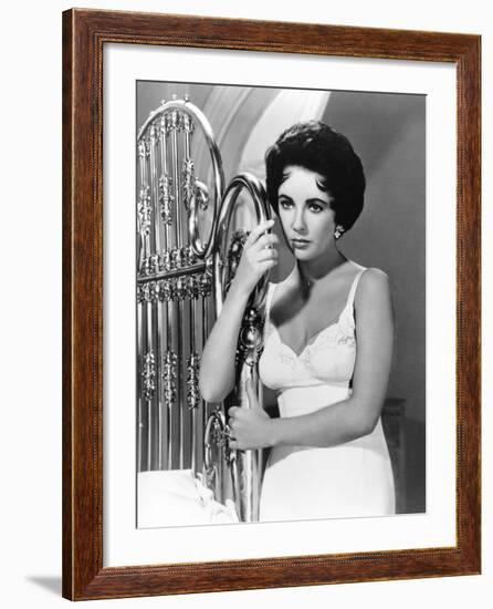 Cat on a Hot Tin Roof, Elizabeth Taylor, 1958-null-Framed Photo