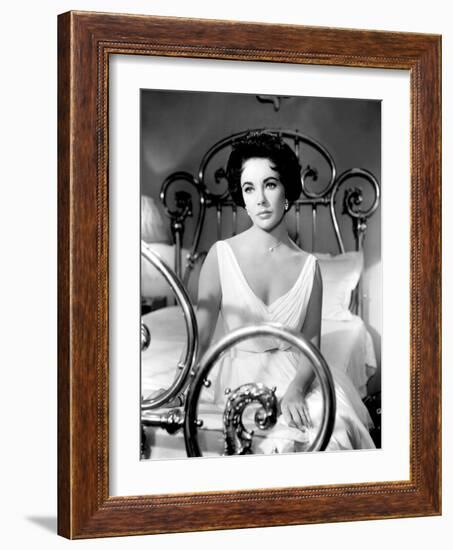 Cat on a Hot Tin Roof, Elizabeth Taylor, 1958-null-Framed Photo