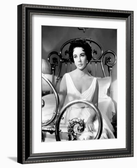 Cat on a Hot Tin Roof, Elizabeth Taylor, 1958-null-Framed Photo