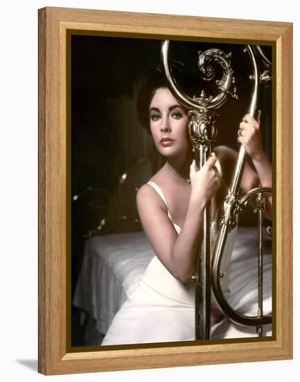 Cat on a Hot Tin Roof, Elizabeth Taylor, Directed by Richard Brooks, 1958-null-Framed Stretched Canvas