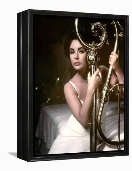 Cat on a Hot Tin Roof, Elizabeth Taylor, Directed by Richard Brooks, 1958-null-Framed Stretched Canvas