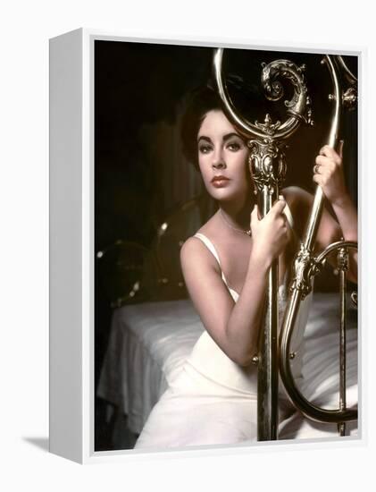 Cat on a Hot Tin Roof, Elizabeth Taylor, Directed by Richard Brooks, 1958-null-Framed Stretched Canvas