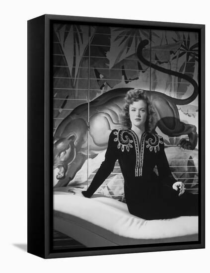 Cat People, 1942-null-Framed Premier Image Canvas