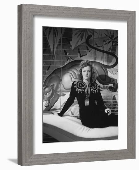 Cat People, 1942-null-Framed Photographic Print