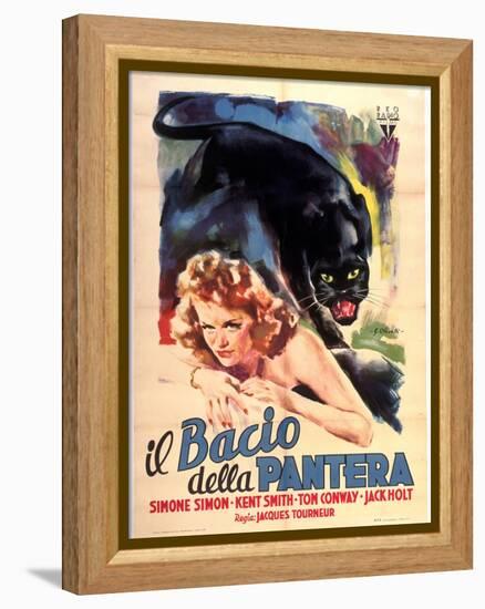 Cat People, Simone Simon, 1942-null-Framed Stretched Canvas