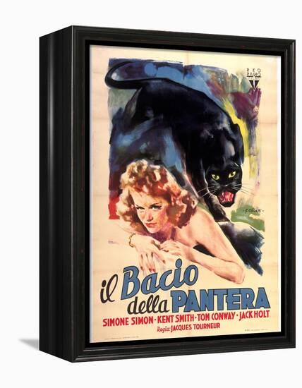 Cat People, Simone Simon, 1942-null-Framed Stretched Canvas