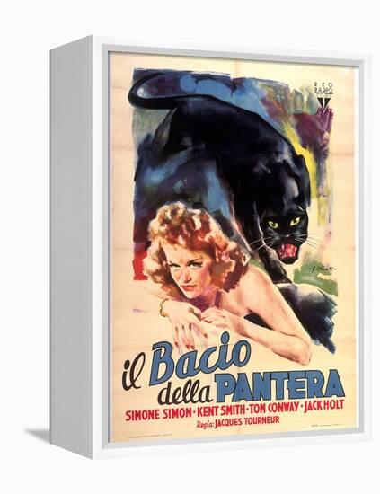 Cat People, Simone Simon, 1942-null-Framed Stretched Canvas