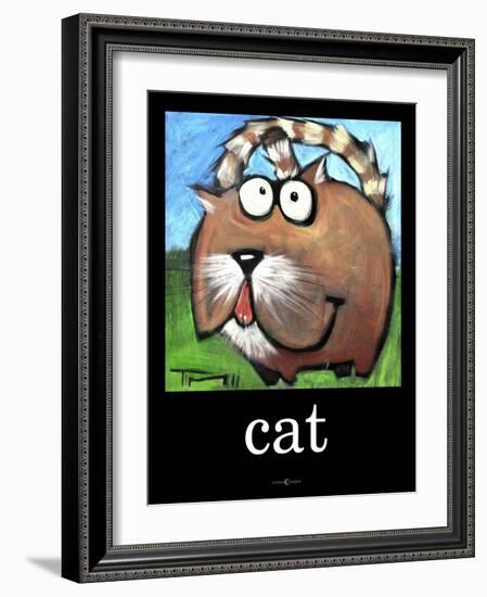 Cat Poster-Tim Nyberg-Framed Giclee Print